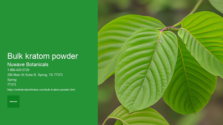 bulk kratom powder
